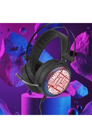 Casque gaming Avengers Marvel - Noir et rouge