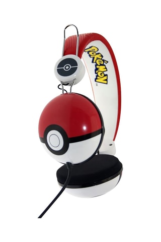 Casque pour enfant Pokemon - Rouge et blanc