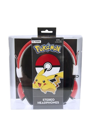 Casque pour enfant Pokemon - Rouge et blanc