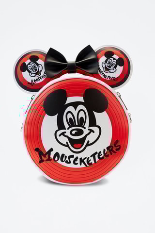 Sac bandoulière Mickey Disney - Blanc et rouge