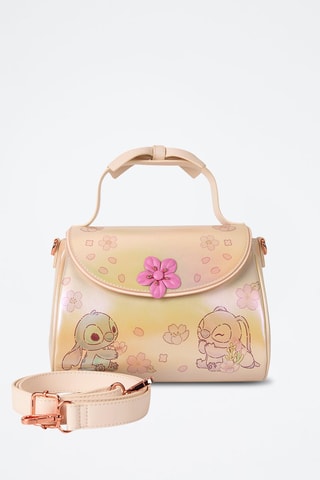 Sac à main Stitch et Angel Lilo et Stitch Disney - Beige