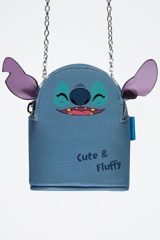 Sac bandoulière Stitch Lilo et Stitch Disney - Bleu pétrole