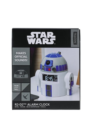 Réveil Despertador R2-D2 Stars Wars - Blanc et bleu