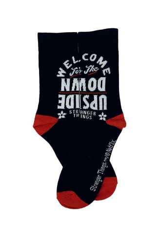 Chaussettes Stranger Things  - Rouge et noir