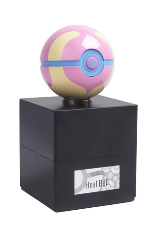 Réplique électronique moulée sous pression Pokemon  Heal Ball - Rose et jaune