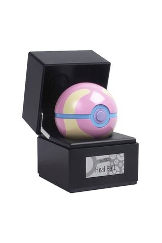 Réplique électronique moulée sous pression Pokemon  Heal Ball - Rose et jaune