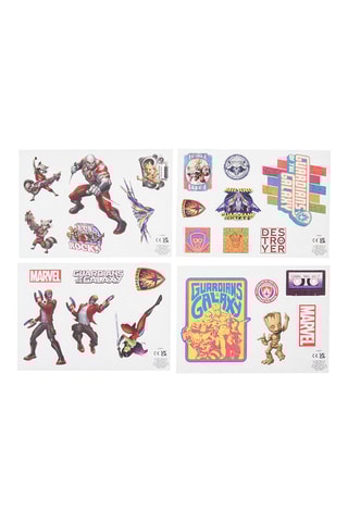 Autocollants Gardiens de la Galaxie Marvel - Noir et rouge