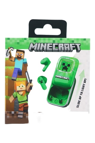 Ecouteurs sans fil Minecraft - Vert clair - 6 ans