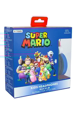 Casque audio Super Mario Bross - Bleu roi - Dès 6 ans