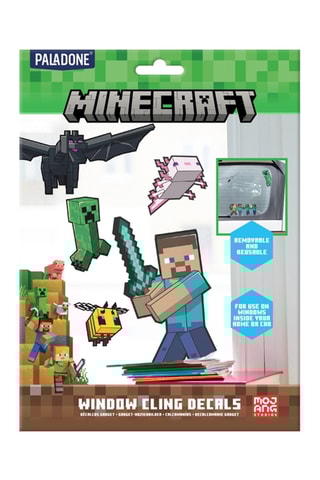 Stickers pour vitres Minecraft - Dès 6 ans