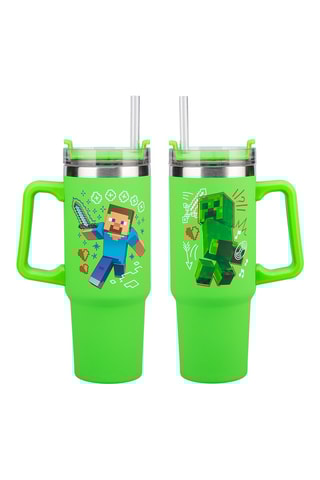 Gourde isotherme en acier inoxydable Minecraft - 90 cl - Dès 6 ans
