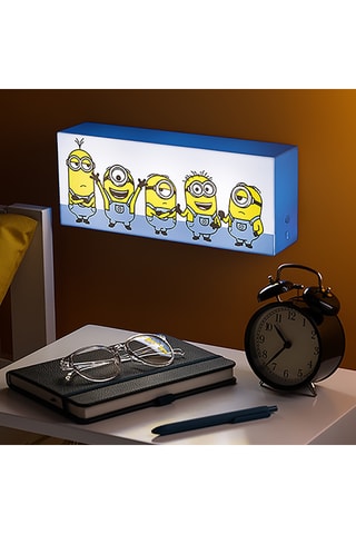 Lampe à poser Les Minions - Blanc et jaune - Dès 6 ans