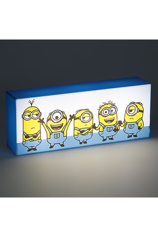 Lampe à poser Les Minions - Blanc et jaune - Dès 6 ans