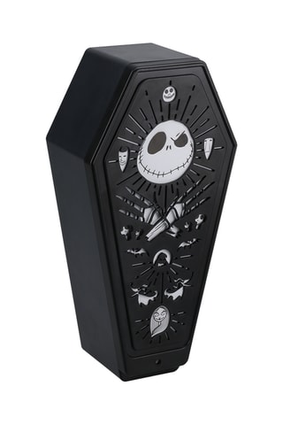 Lampe à poser 3D Cercueil The Burton’s Nightmare Before Christmas Disney - Noir - Dès 6 ans