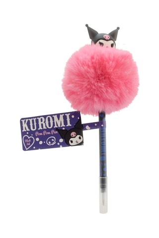 Stylo-bille à pompon Kuromi Sanrio - Dès 6 ans