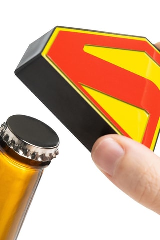 Ouvre-bouteilles magnétique Superman Aimants pour réfrigérateur DC Comics - Dès 6 ans