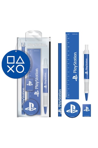 Coffret de papeterie PlayStation - 5 pièces - Dès 6 ans