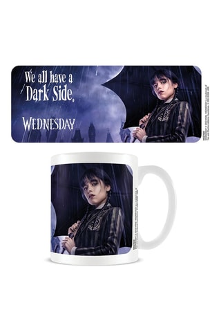 Mug en céramique Lado Oscuro de Wednesday - 31,5 cl - Dès 6 ans