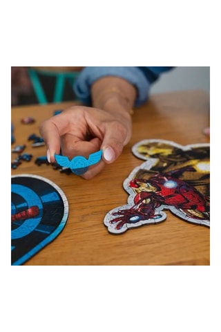 Puzzle en bois Iron Man Marvel - 160 pièces - Dès 6 ans