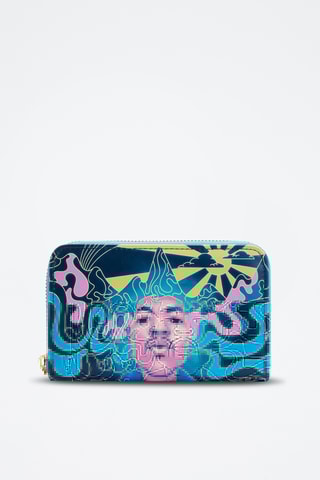 Portefeuille Jimi Hendrix - Bleu cobalt