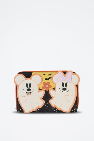 Portefeuille Mickey et Minnie Disney - Noir et rouge