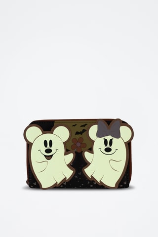 Portefeuille Mickey et Minnie Disney - Noir et rouge