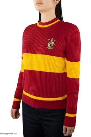 Pull Gryffondor Quidditch Harry Potter - Rouge et jaune