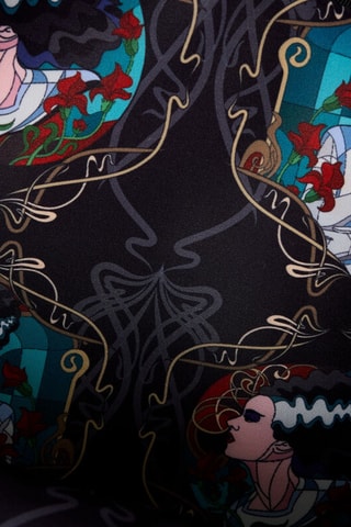 Sac bandoulière La Fiancée de Frankenstein - Noir et rouge