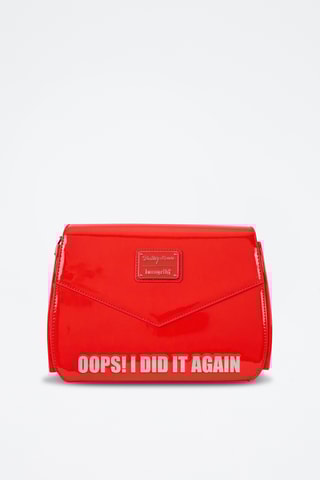 Sac bandoulière verni Britney Spears - Rouge