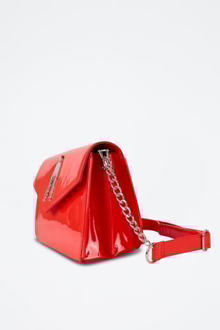 Sac bandoulière verni Britney Spears - Rouge