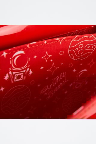 Sac bandoulière verni Britney Spears - Rouge