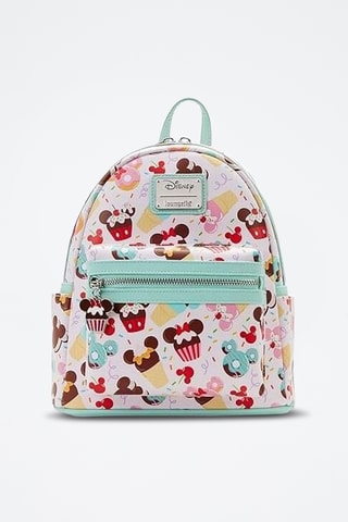 Sac à dos Mickey et Minnie Disney - Rose et turquoise
