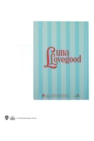 Carnet Luna Lovegood Harry Potter - Ciel - 2,10 x 15 x 1 cm - Dès 6 ans