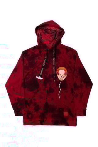 Sweat tie and dye Grippe-Sou Ça - Rouge