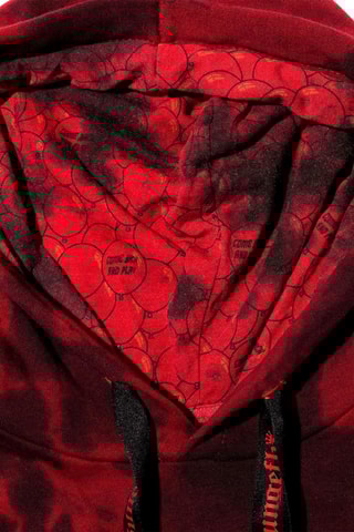 Sweat tie and dye Grippe-Sou Ça - Rouge