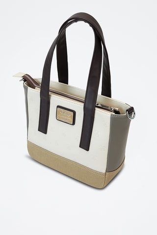 Sac porté épaule Mickey Disney - Ecru