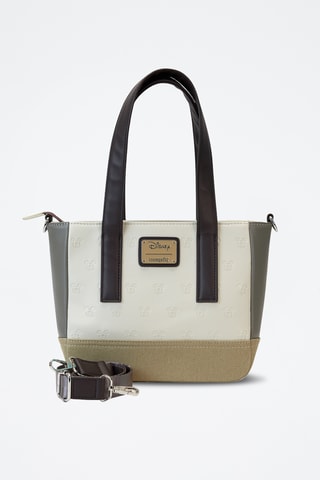 Sac porté épaule Mickey Disney - Ecru