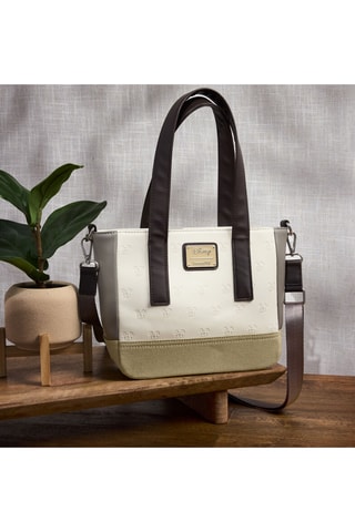 Sac porté épaule Mickey Disney - Ecru