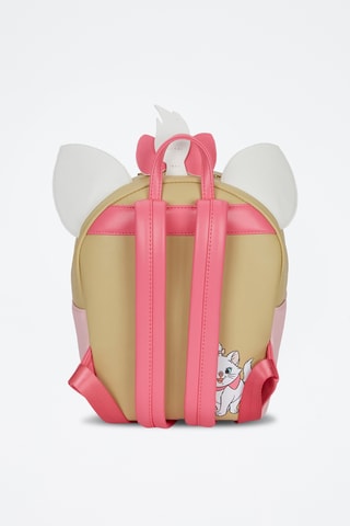 Sac à dos à oreilles Marie Les Aristochats Disney - Beige et rose