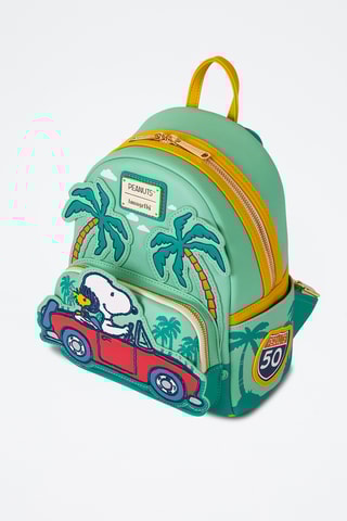 Sac à dos Snoopy et Woodstock Snoopy et les Peanuts - Turquoise