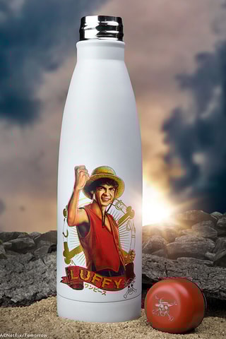 Bouteille en acier inoxydable Luffy One Piece - 50 cl - Dès 6 ans