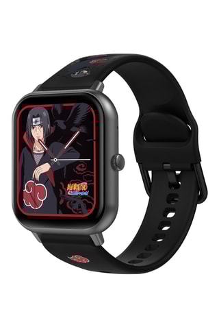 Coffret montre connectée et bracelets en plastique Itachi Naruto Shippuden - Dès 6 ans - Compatible Android et iOS