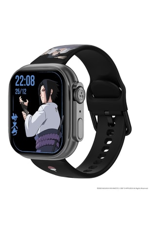 Montre connectée en plastique Sasuke Naruto Shippuden - Dès 6 ans - Compatible Android et iOS