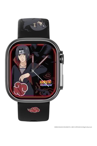 Montre connectée en plastique Itachi Naruto Shippuden - Dès 6 ans - Compatible Android et iOS
