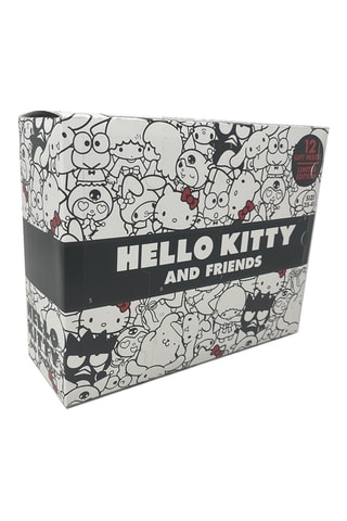 12 paires de chaussettes Hello Kitty and Friends - Noir et blanc - Dès 6 ans