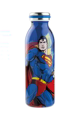 Bouteille en acier inoxydable Superman La Ligue des Justiciers DC Comics - 50 cl - Dès 6 ans