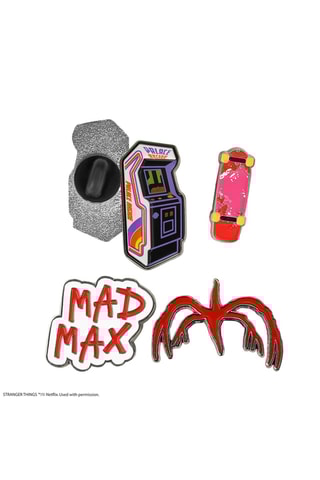 4 pins Stranger Things saison 2 Netflix - Dès 6 ans