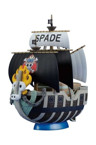 Kit d'assemblage bateau Spade Pirates d'Ace One Piece - Dès 6 ans