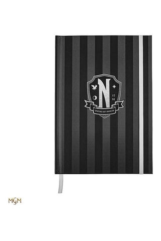 Carnet de l’Académie Nevermore - Noir - 14,5 x 21 x 7 cm - Dès 6 ans