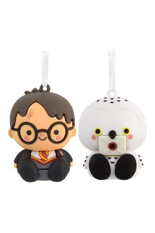 2 figurines Harry et Hedwig Harry Potter - Dès 6 ans